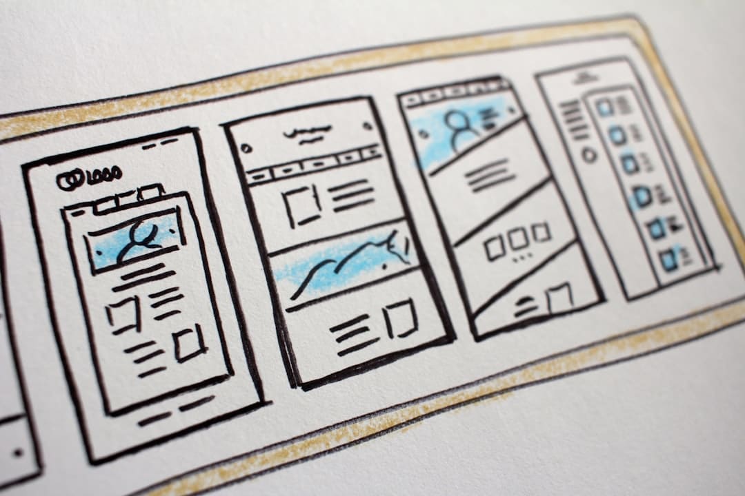 Photo Website layout